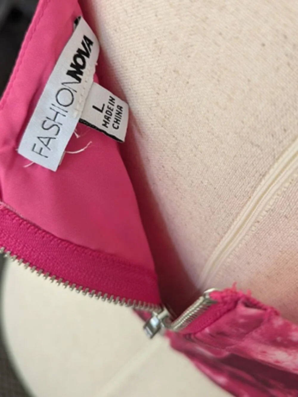 NWOT FashionNova Bring Me Flowers Corset Top in Fuchsia - Picture 15 of 16